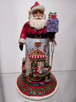 Santa with Toy Shop LAST ONE