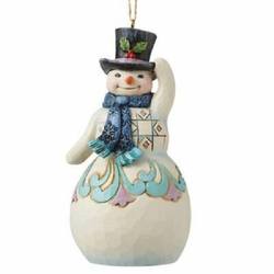 Snowman with Top Hat - decoration