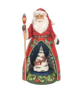 Santa Statue Rotating Diorama- NO BOX SPECIAL