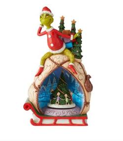 Grinch Lighted & Rotating - NO BOX SPECIAL