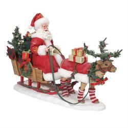 Santa Through the Wood s