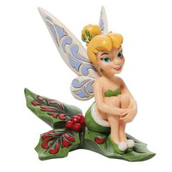 Tinkerbell Sitting On Holly