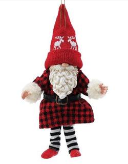 Gnome Moose hat Ornament