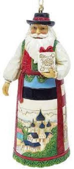 Baltic Santa Hanging Ornament