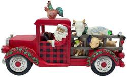 Santa Driving Truck