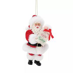 Mini Santa - Christmas Isn't A Season Hanging Ornament