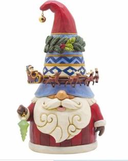 Rotating Gnome on Sled