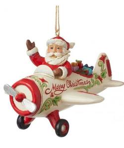 Santa in Aeroplane