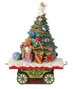 Christmas Tree Train Car
