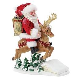 Ten Santas Leaping