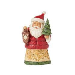 Santa With Puffy Coat and Tree - NO BOX SPECIAL