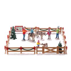 Reindeer  Petting  Zoo -  Set of  17