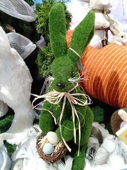 Bunny with Basket in front