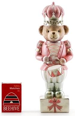 Pastel Teddy Drummer