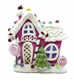 Gingerbread House Pink