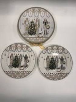 Gold Green Nutcracker - Side Plate