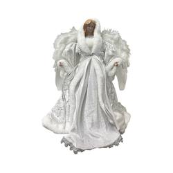 Tree Top Angel  -  White/Silver