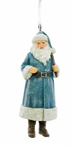 Santa - Blue Gown