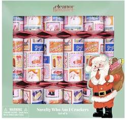 Novelty Crackers - 12 Inch - Santa Who Am I - Set of 6