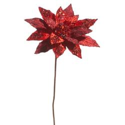 Poinsettia  Stem - Red