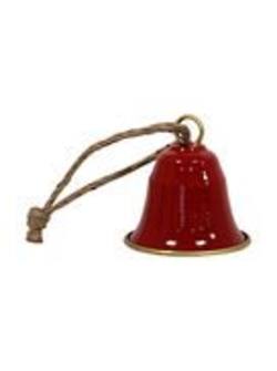 Red Metal Bell Hanger 7.5cm