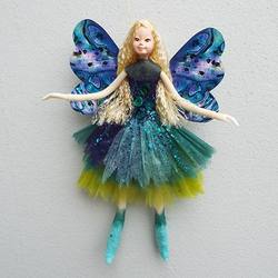 Paua Shell Fairy- Teal