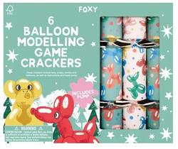 Novelty Crackers - 12 Inch - Balloon Modelling - Set of 6