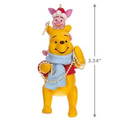 2023 Disney Winnie the Pooh Trimming the Tree Together Ornament
