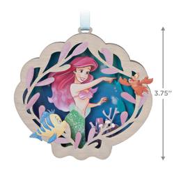 2023 Disney The Little Mermaid Ariel and Friends Papercraft Ornament