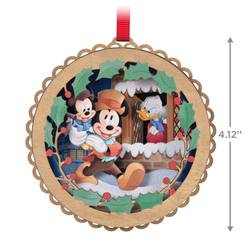 2023  Disney Mickey's Christmas Carol 40th Anniversary Papercraft Ornament