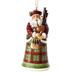 Scottish Santa Hanging Ornament