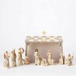 Nativity White -  We Adore Him