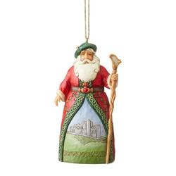 Irish Santa Hanging Ornamnet