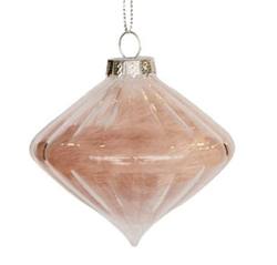 Pale Pink Finial Hanging Ornament