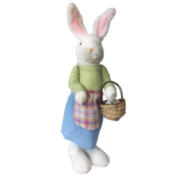 Bunny Blue Dress & basket