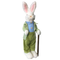 Bunny Green Suit with Cane