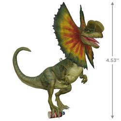 2023 Jurassic Park 30th Anniversary Dilophosaurus Ornament