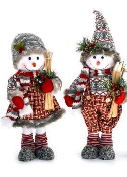 Snow Boy & Girl- PAIR