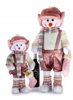 Snowman - Pink - Large