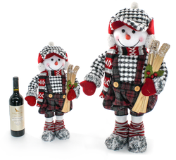 Snowman Collection in Tartan - Small or Large