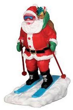 Santa Skier