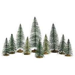 Needle Pine Trees  Set of 10