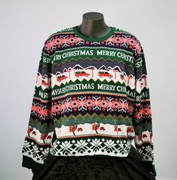 Merry Christmas Fairisle Light-up Jumper