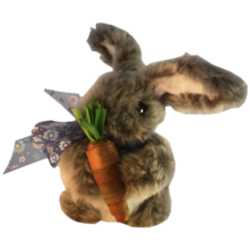 Furry Bunny with Carrot
