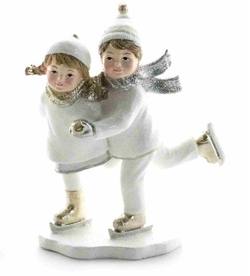 Children Skating - White