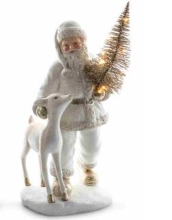 Santa & Reindeer - Light Up