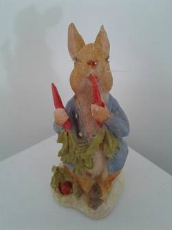 Easter, Peter Rabbit with carrots