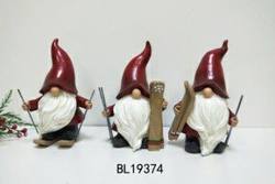 Skiing Gnomes - 3 Assorted