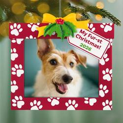 2026 My Fur-st Christmas Photo Frame