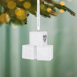 2026 Grandbaby's First Christmas Porcelain Ornament
